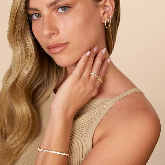 Adella Chain Earrings | Gold 2