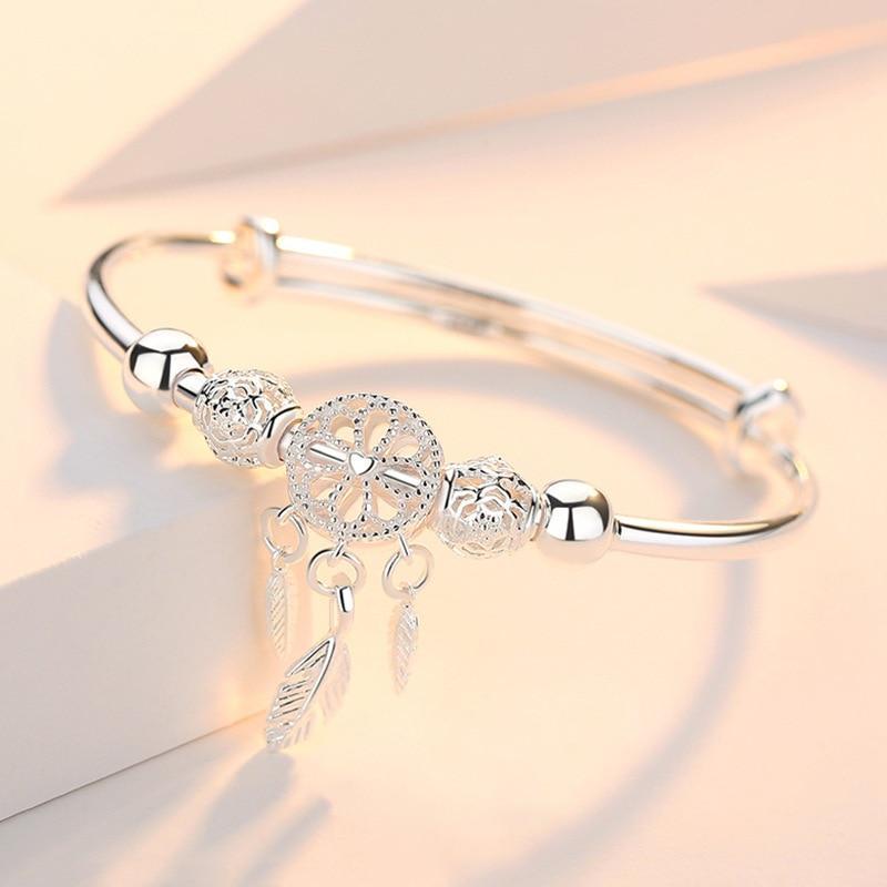 Adjustable Dreamcatcher Charm Bracelet 0