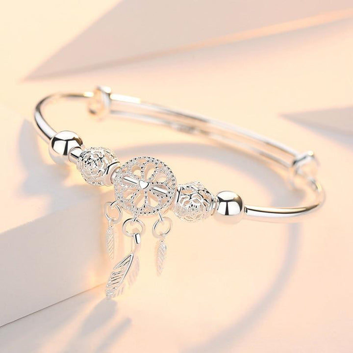 Adjustable Dreamcatcher Charm Bracelet 0