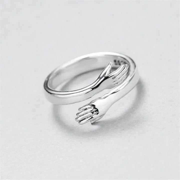 Adjustable Hug-Type Ring in Silver 2