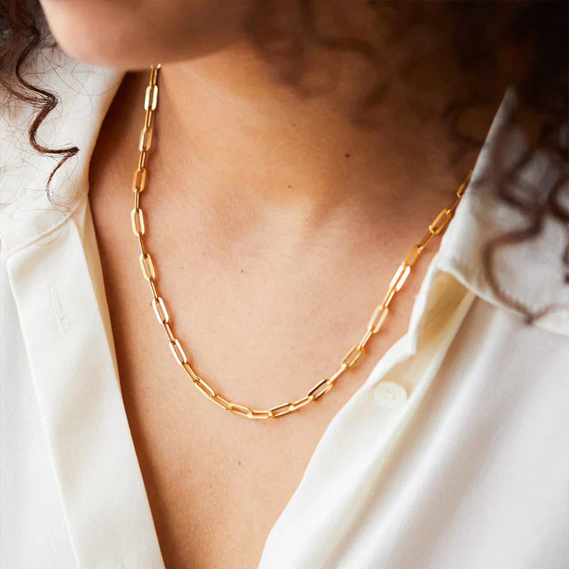 Archen Elegant Chain Necklace | Gold 4