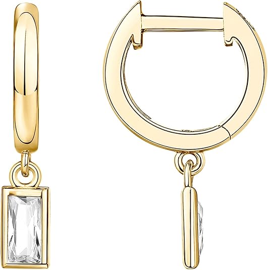 Bar Drop Earrings | Gold 0