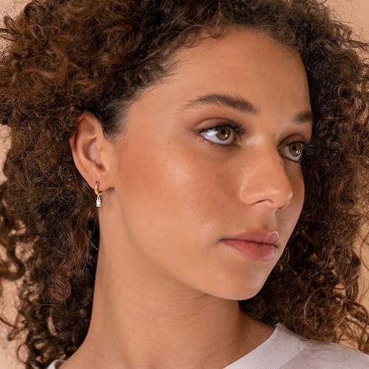 Bar Drop Earrings | Gold 2