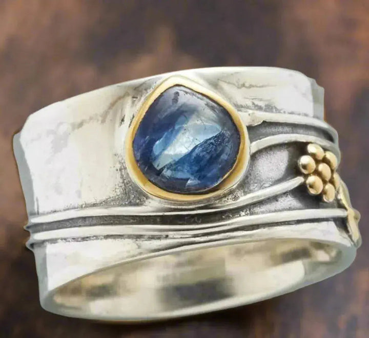 Bohemian Meditation Ring with Gemstone 0