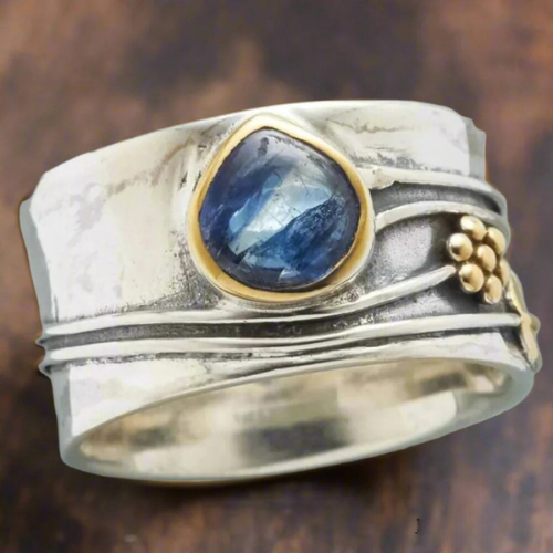Bree - Bohemian Gemstone Meditation Ring 0