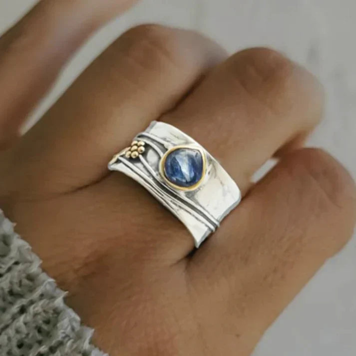 Bree - Bohemian Gemstone Meditation Ring 1