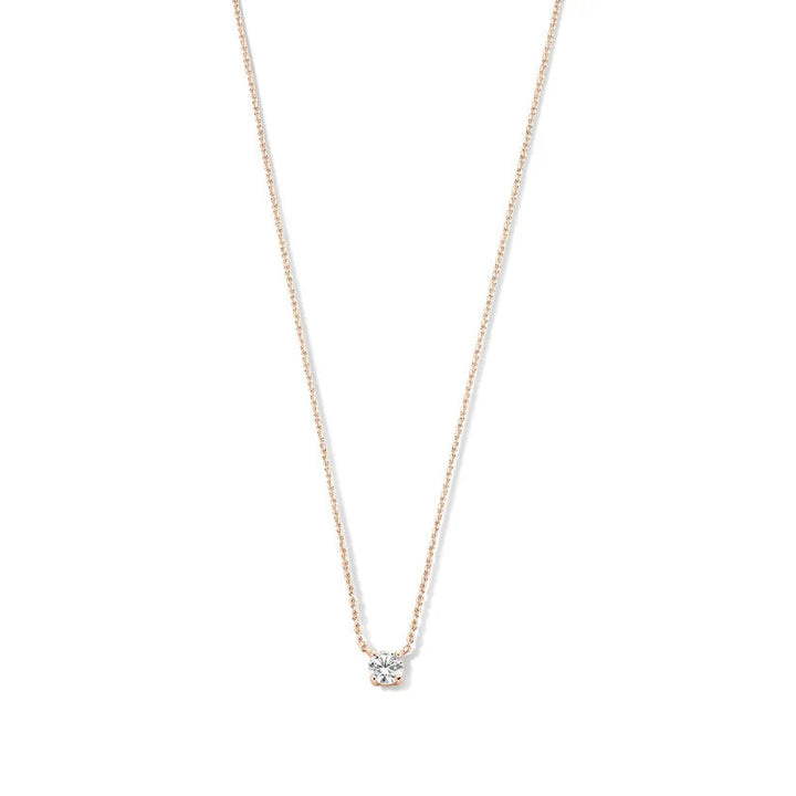 Cléa Moissanite Stone Necklace | Gold 2