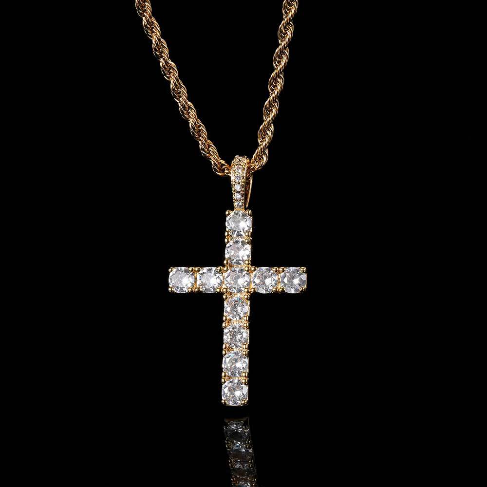 Cross necklace | Gold 2