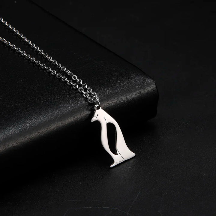 Cute Dolphin Whale Octopus Pendant Necklaces for Women Stainless Steel Marine Animals Charms Neck Chain Choker Fashion Jewelry 3
