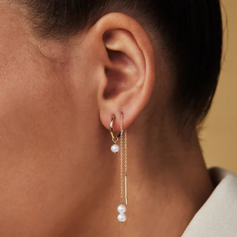 Delia Crest Earrings | Gold 1