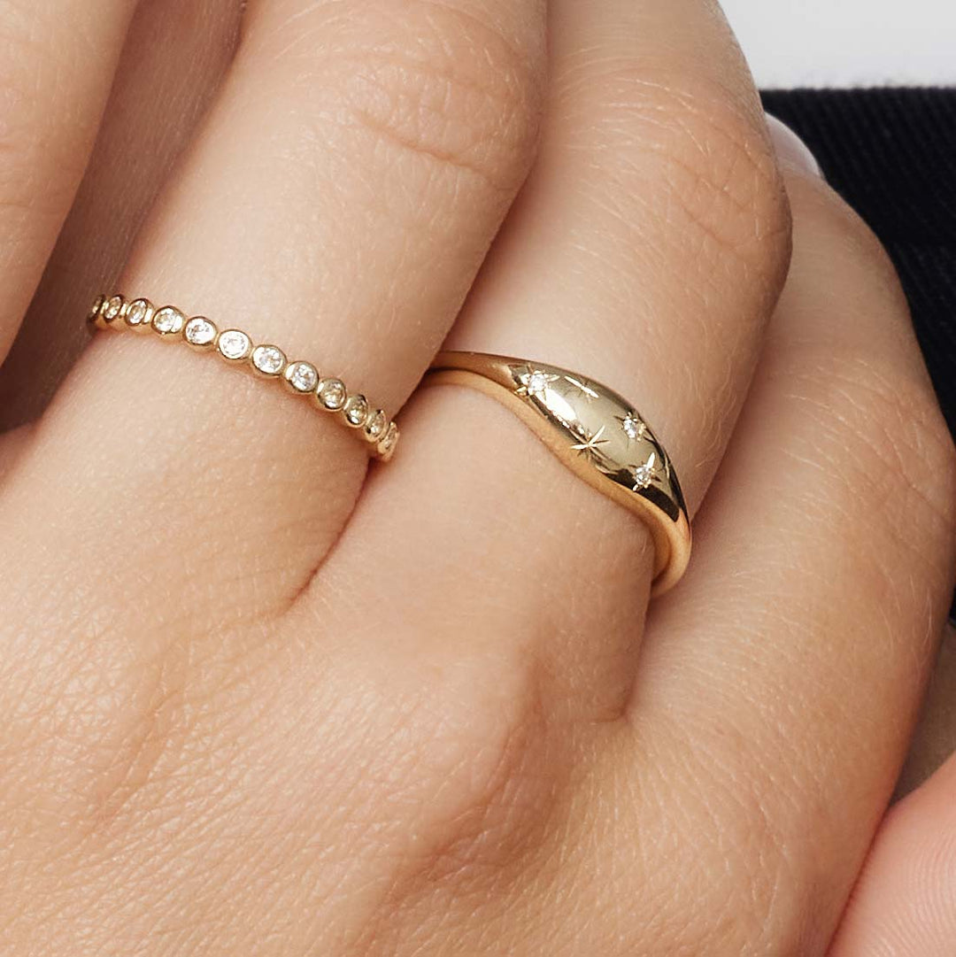 Diamond Dome Ring 1