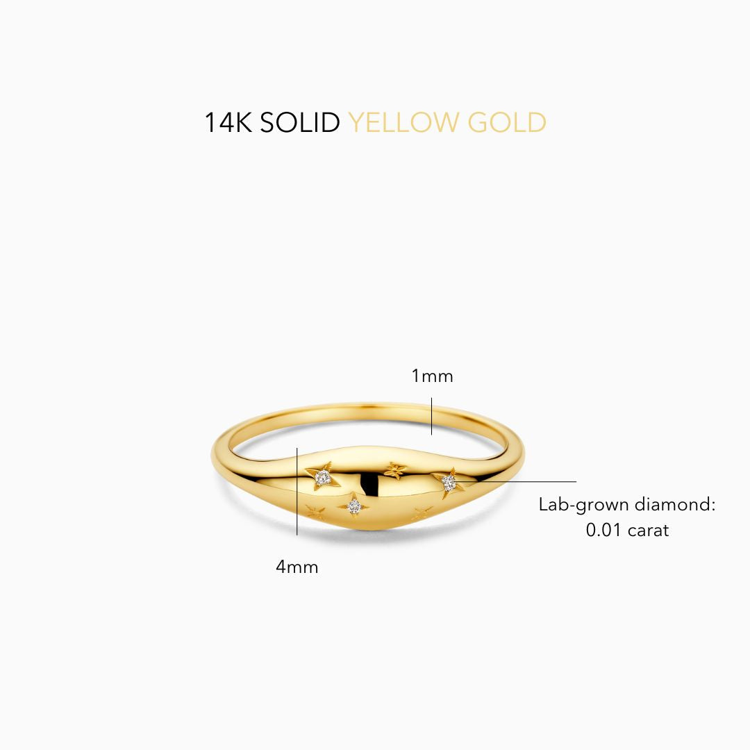 Diamond Dome Ring 6