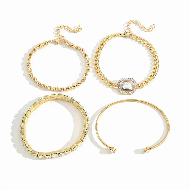 Domitia Calvina Bracelet Set | Gold 2