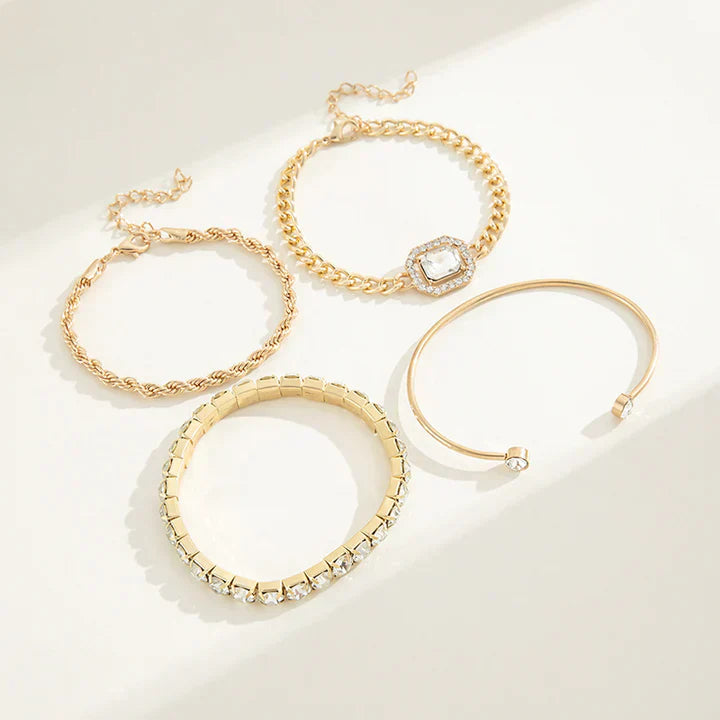 Domitia Calvina Bracelet Set | Gold 3