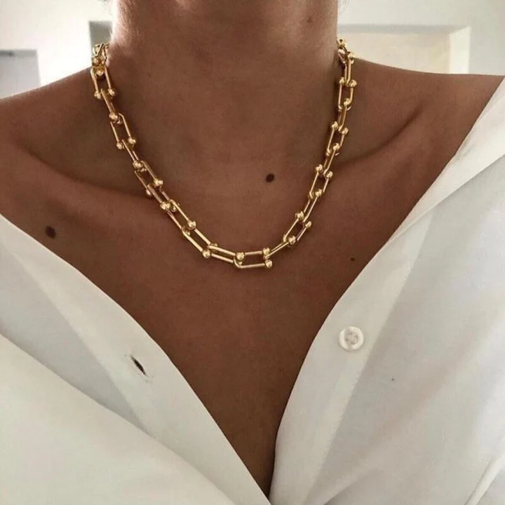 Exclusive Golden Chain Necklace 0