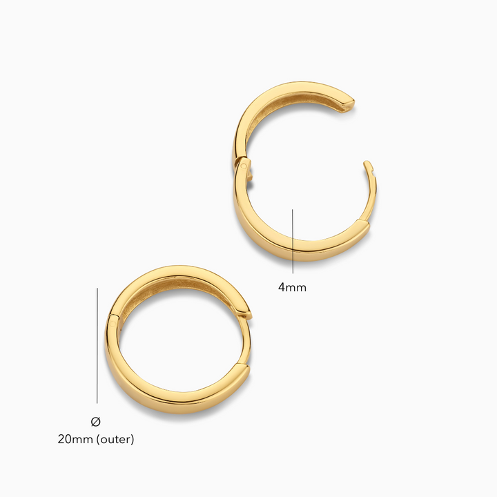 Gia Hoops | Gold 5