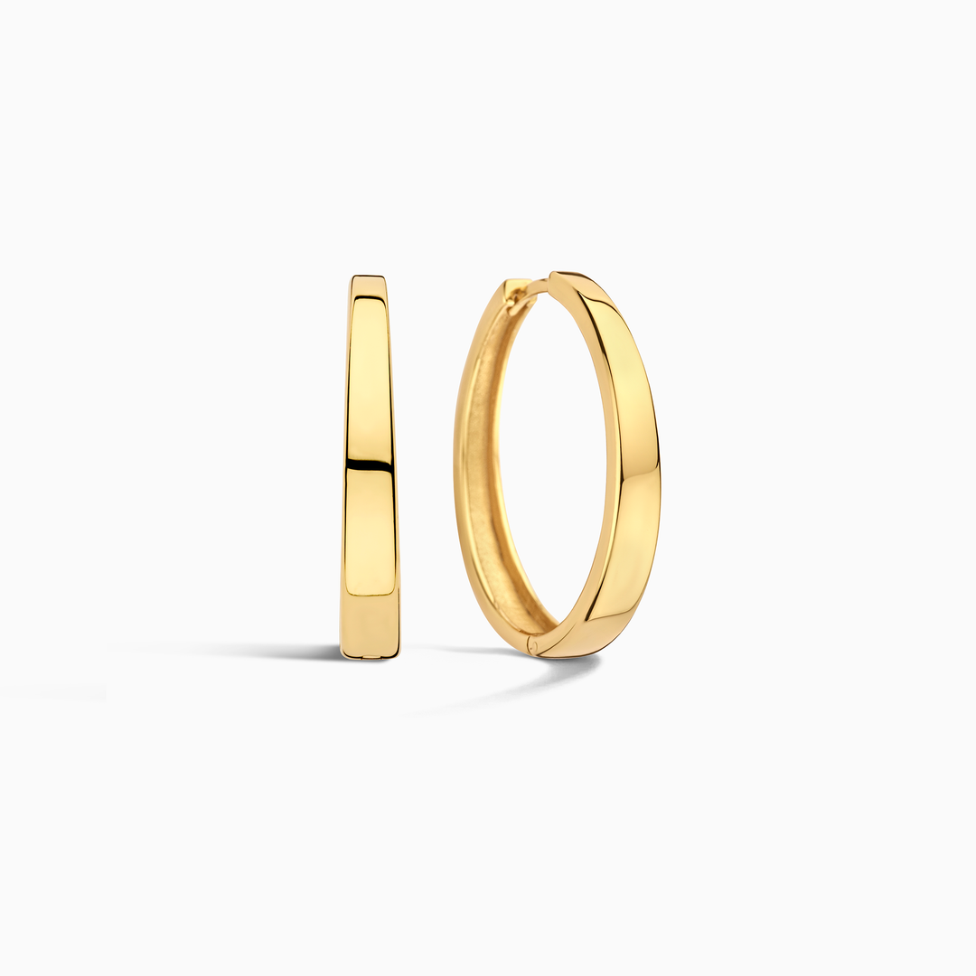 Gia Statement Hoops | Gold 0