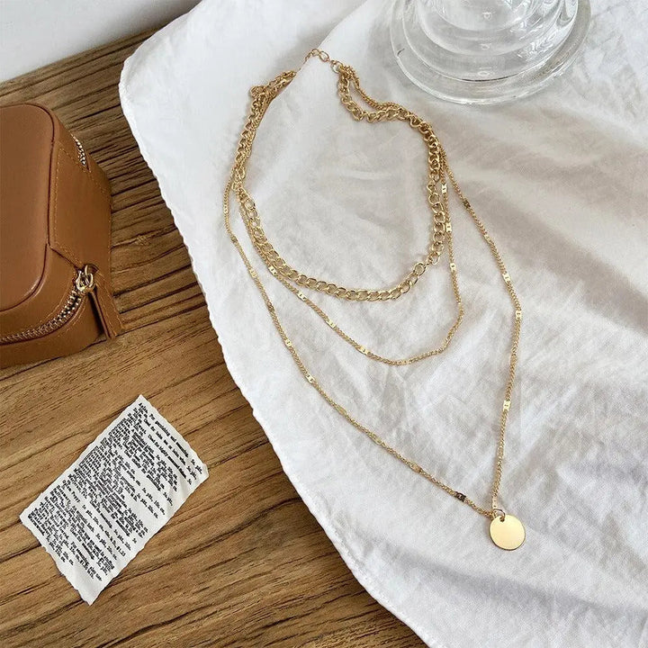 Gold and Silver Plated Necklace 2