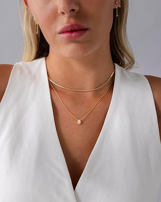 Halo Layered Necklace | Gold 2