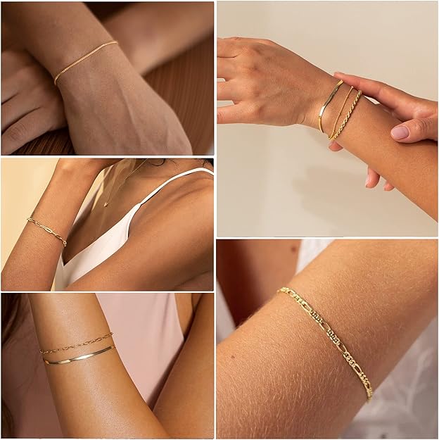 Isabella Vernetta bracelet set | Gold 3