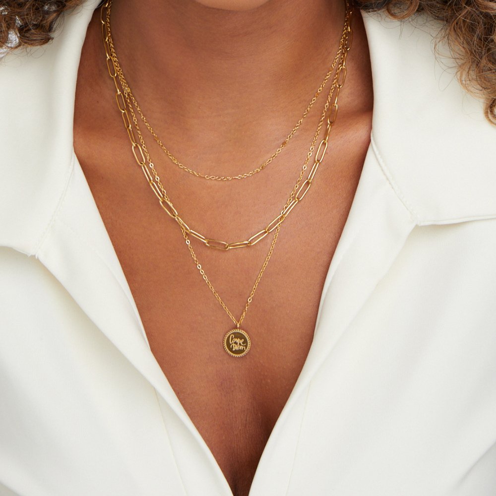 Janie Coin Layered Necklace 5