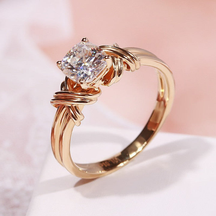 Knotted Band Statement Ring | Gold 0