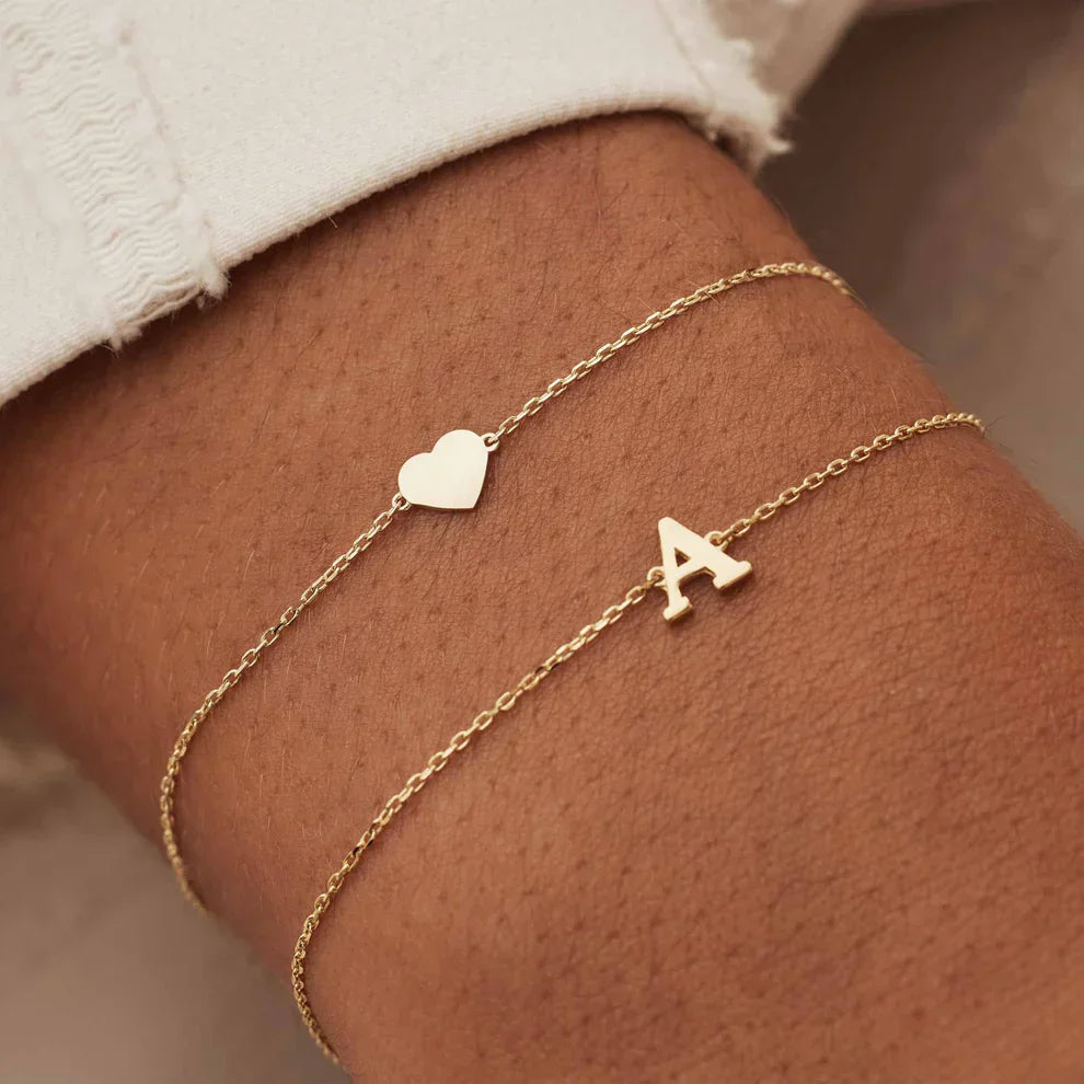 Life Sign Initial Bracelet 3