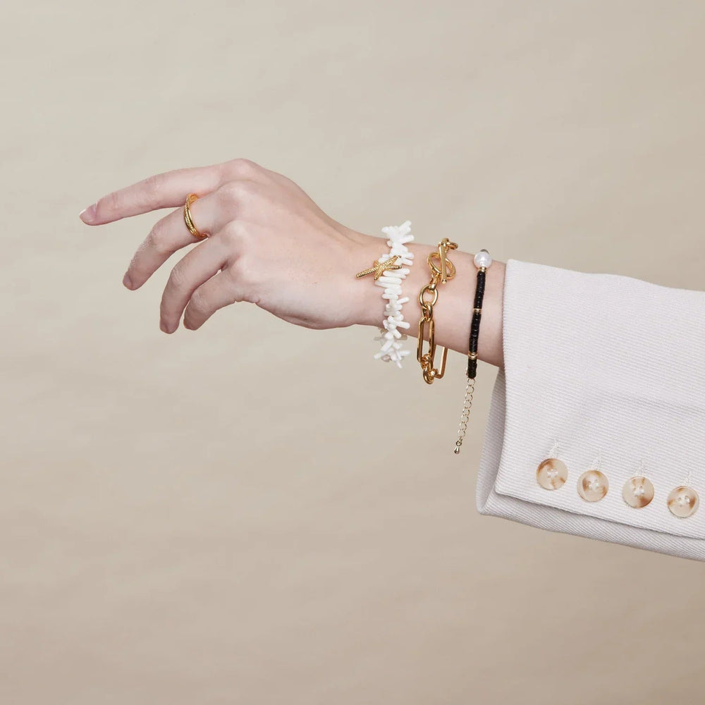 Link T-Bar Bracelet | Gold 1