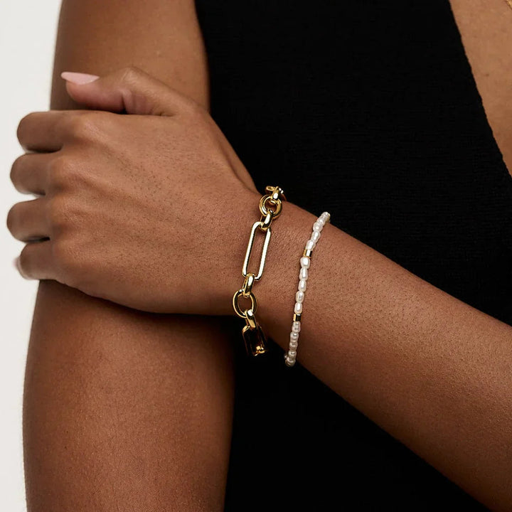 Link T-Bar Bracelet | Gold 3