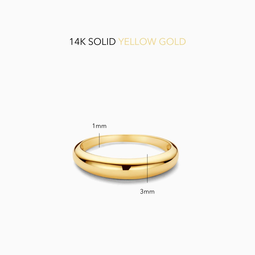 Midi Dome Ring 6