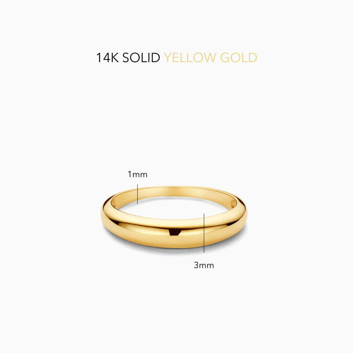 Midi Dome Ring 6