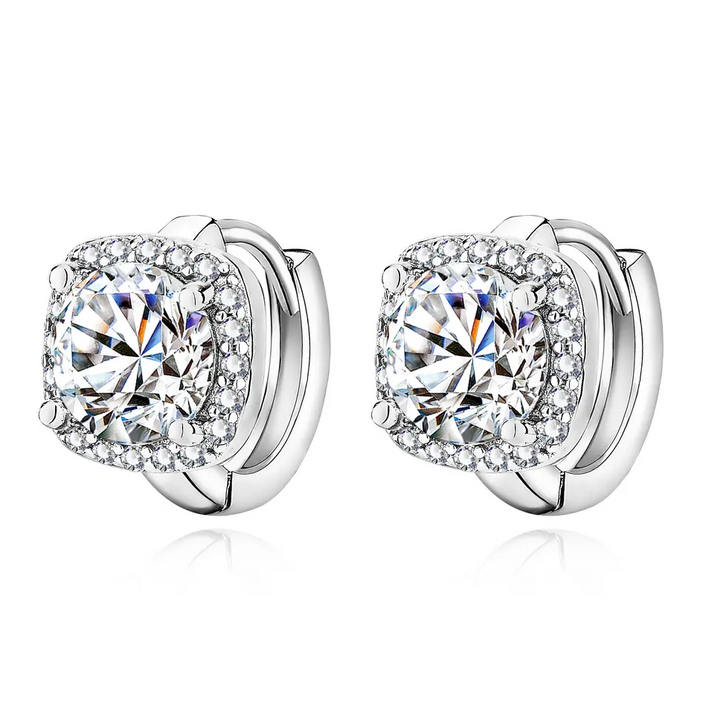 Nadine square earrings | Gold 1