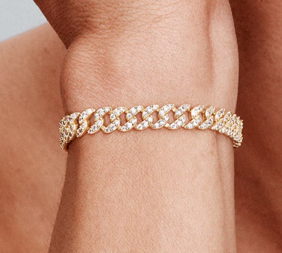 Pave Cuban Bracelet 1