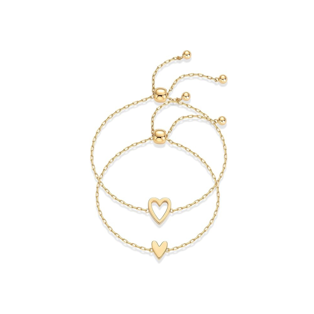 Radiant Heart Bracelets | Gold 0