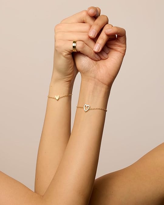 Radiant Heart Bracelets | Gold 2