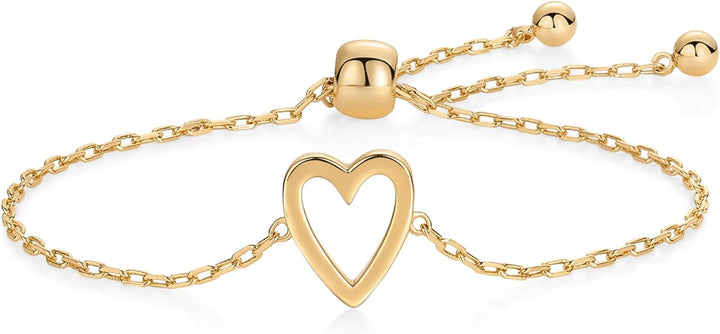 Radiant Heart Bracelets | Gold 3