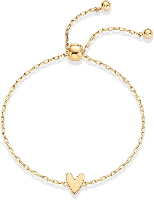 Radiant Heart Bracelets | Gold 4