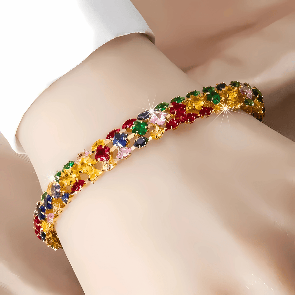 Rainbow Dreams Tennis Bracelet 1