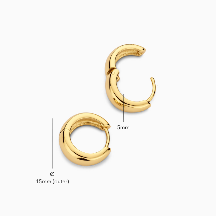Rue Hoops | Gold 6