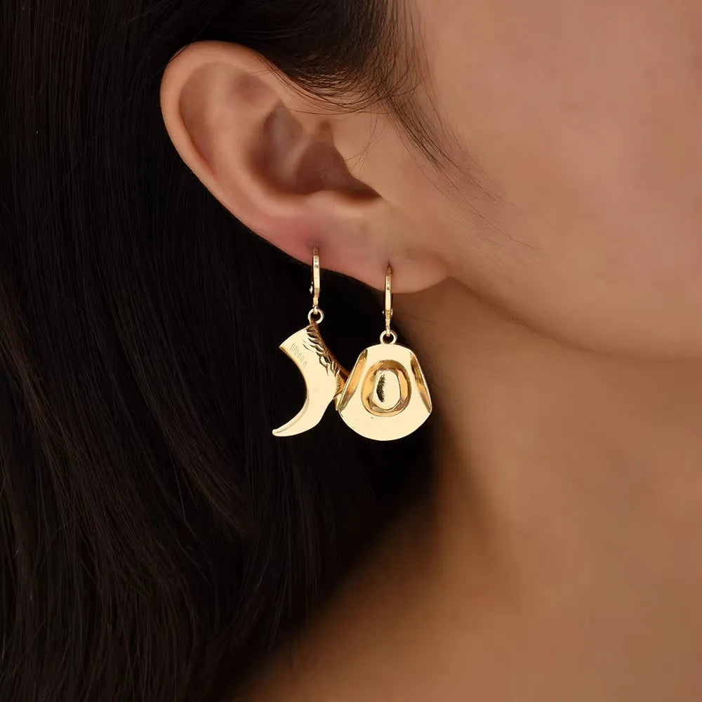 Gold Cowgirl Jewelry