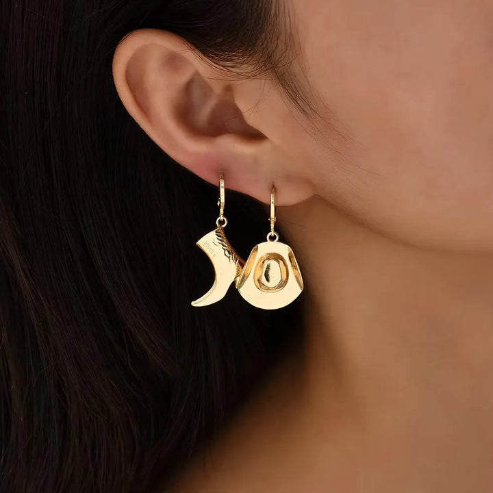 Gold Cowgirl Jewelry