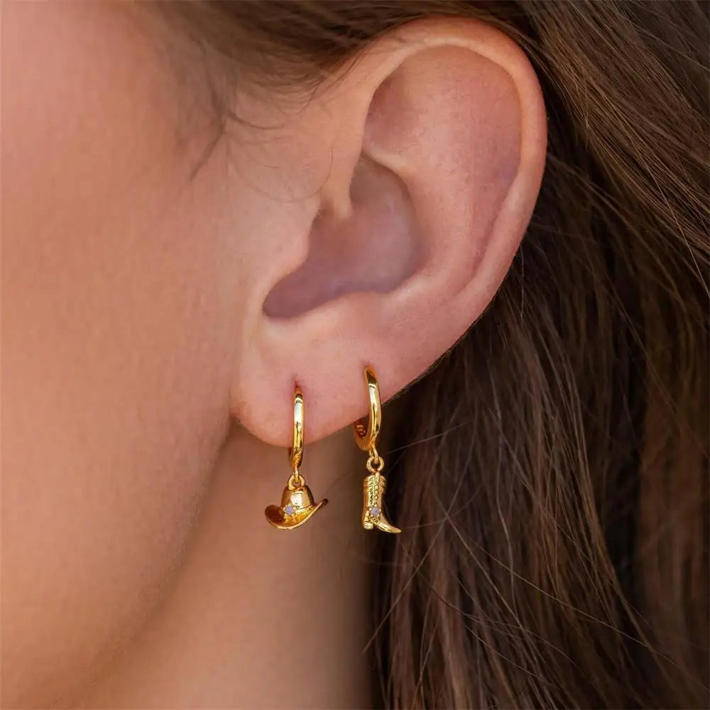Gold Cowgirl Jewelry