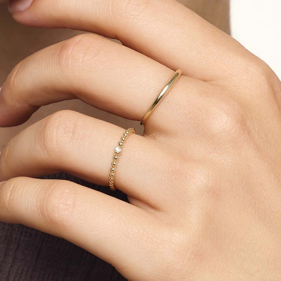 Slim Dome Ring | Gold 1