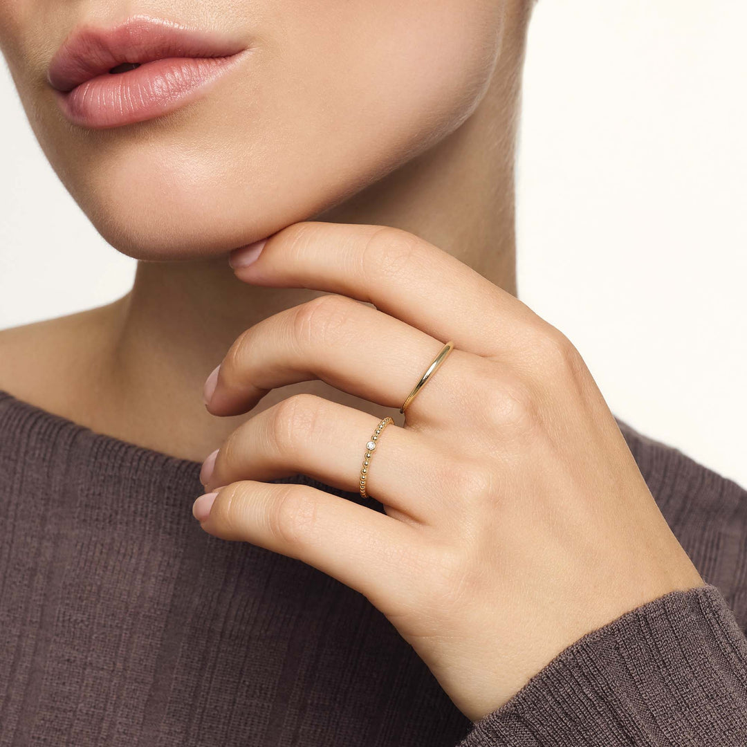 Slim Dome Ring | Gold 2