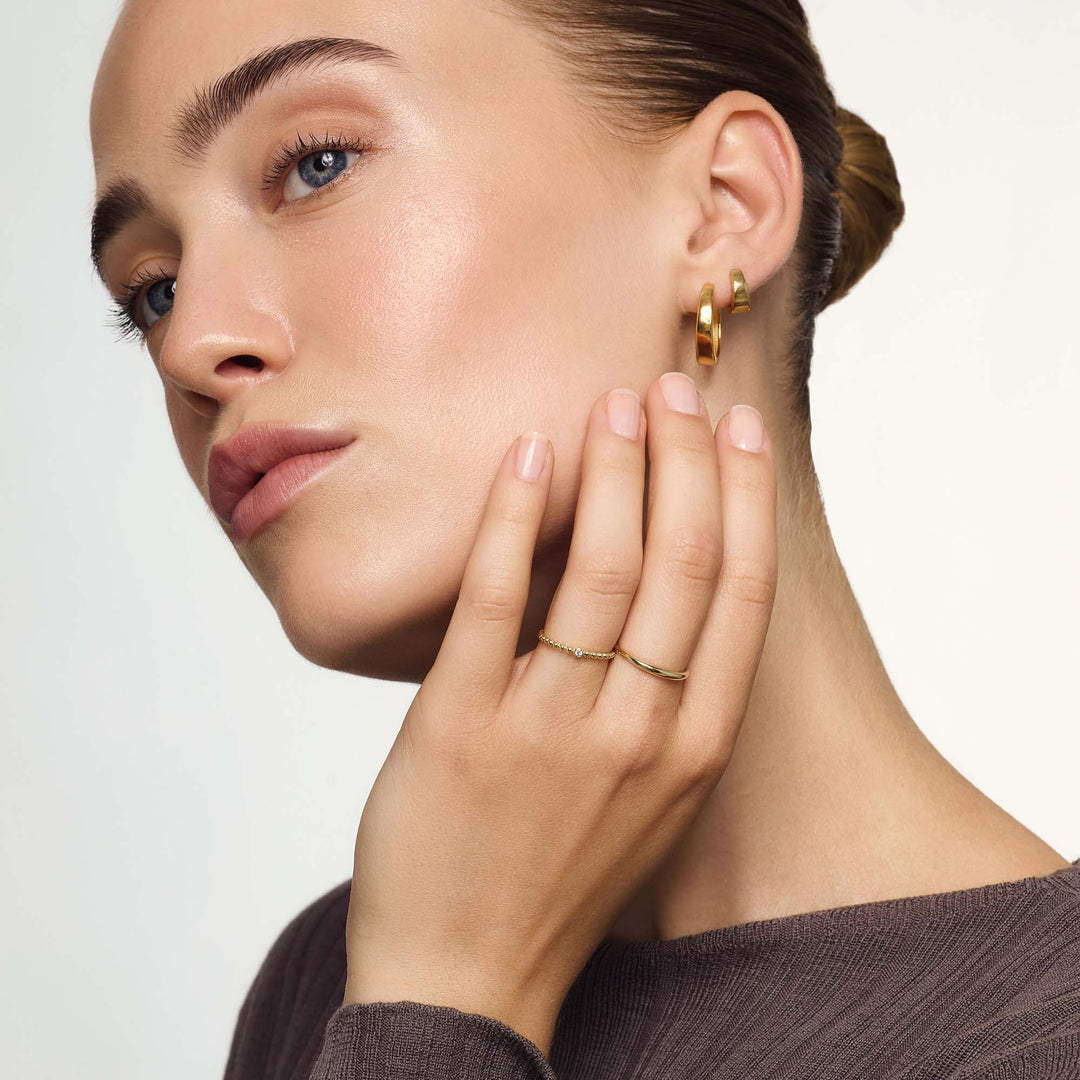 Slim Dome Ring | Gold 3