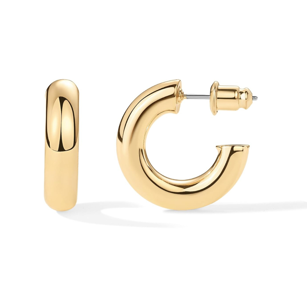 Stardust Hoop Earrings | Gold 0