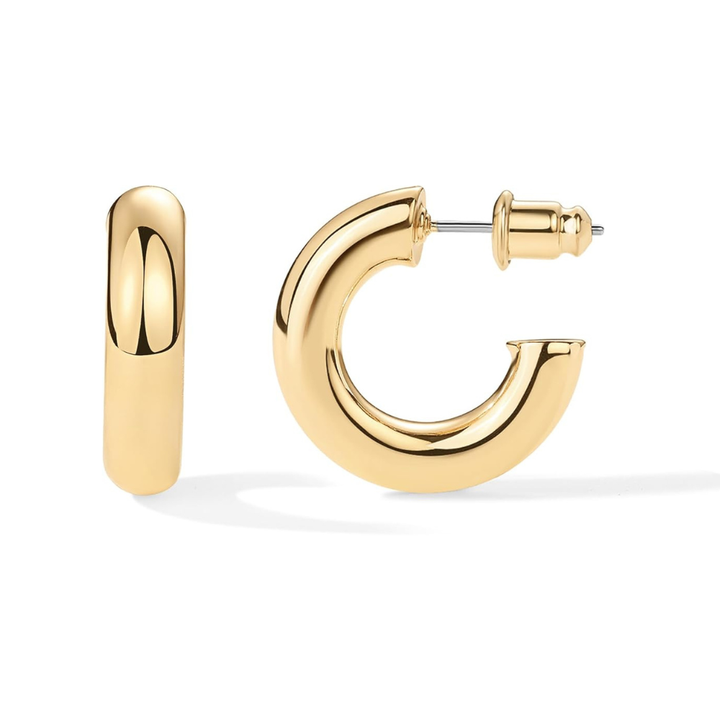 Stardust Hoop Earrings | Gold 0