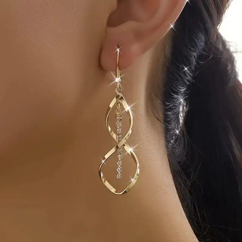 Sunbeam Spiral Earrings | Gold 0