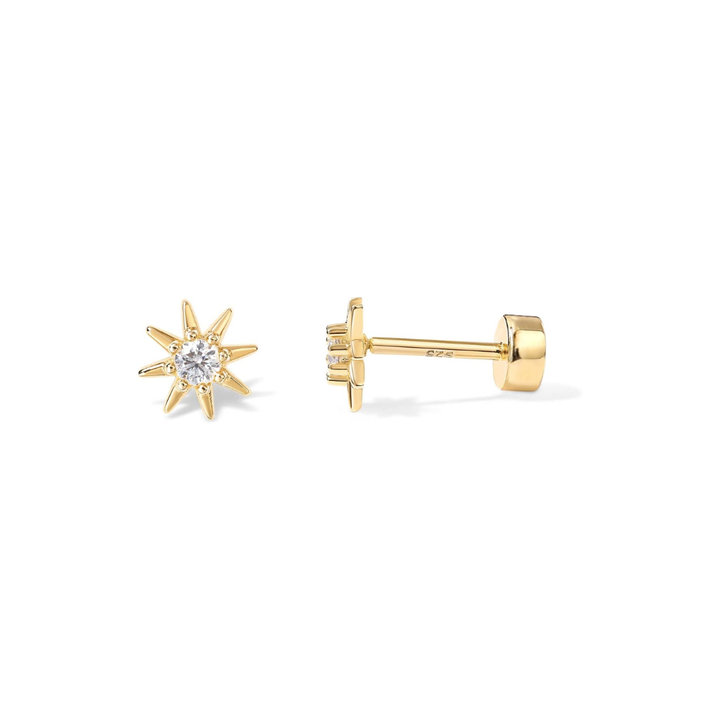 Sunburst Earrings | Gold 0