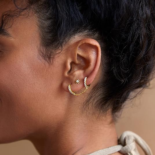 Sunburst Earrings | Gold 1